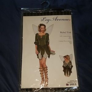 'Rebel Tink' Fairy Costume Dress & Wings